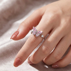 Anillo Mariposa Giratorio