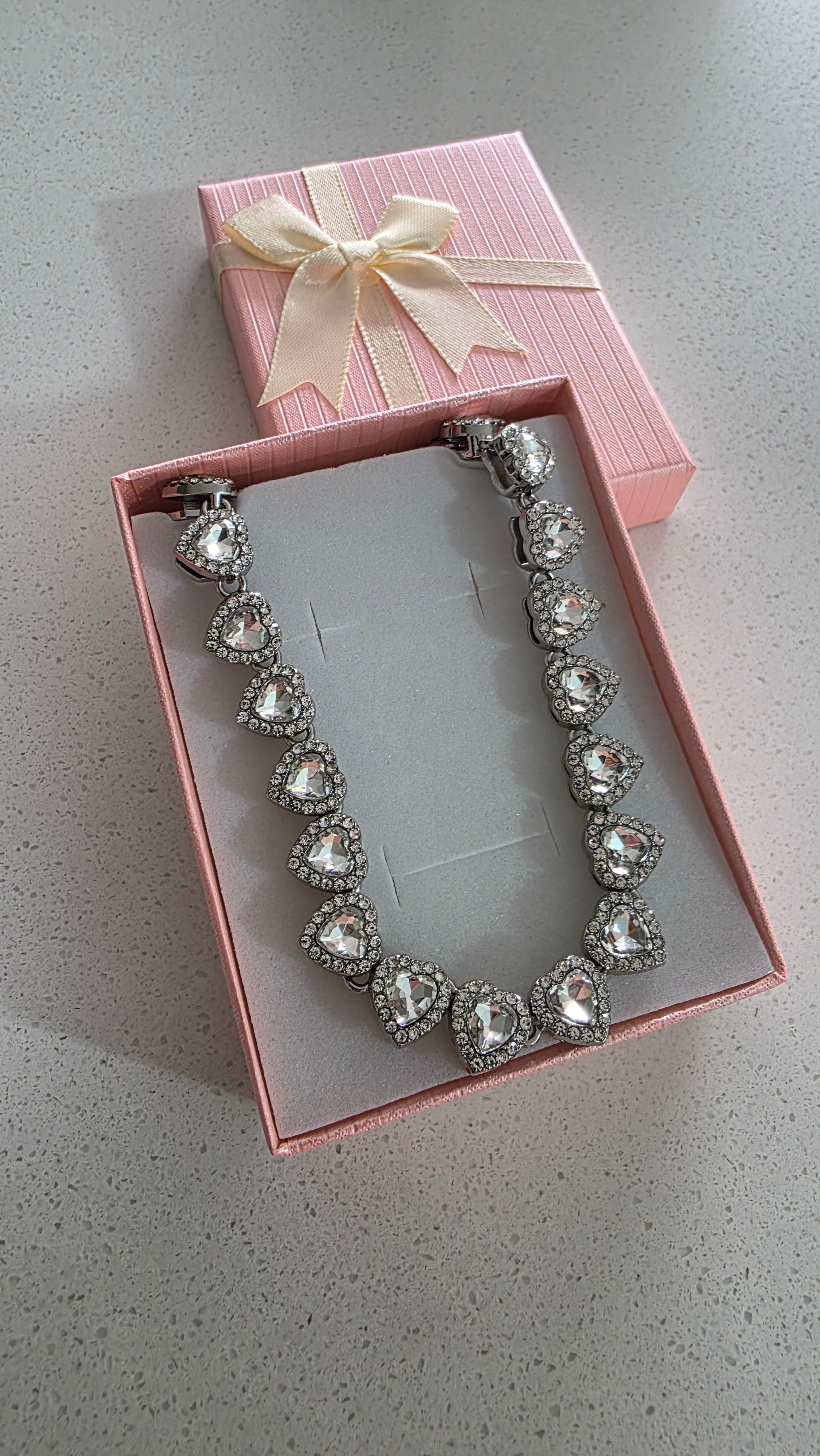 Collar Corazones