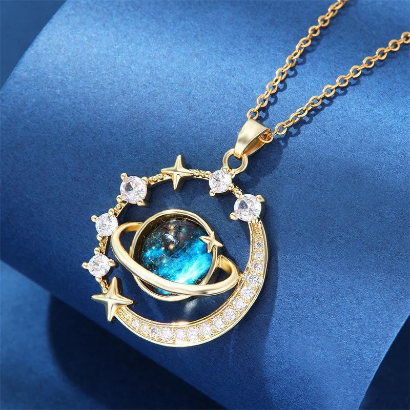 Collar Planeta Saturno
