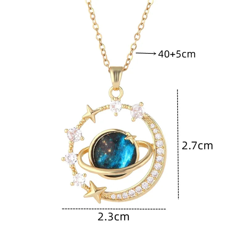 Collar Planeta Saturno