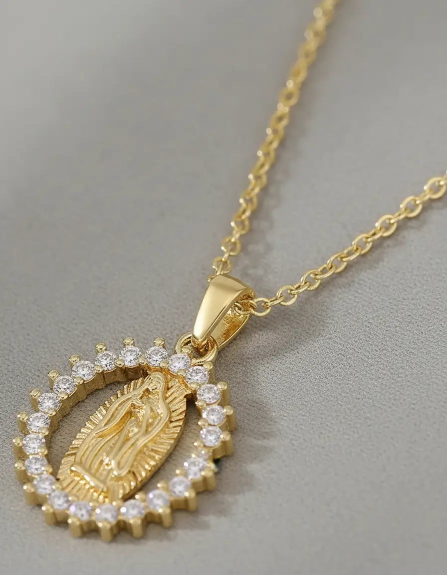 Collar Virgen María