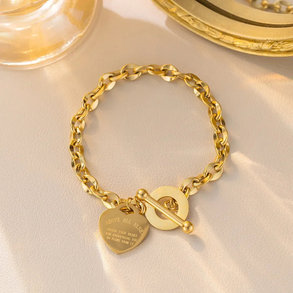 Pulsera para mujer colgante de corazón💓