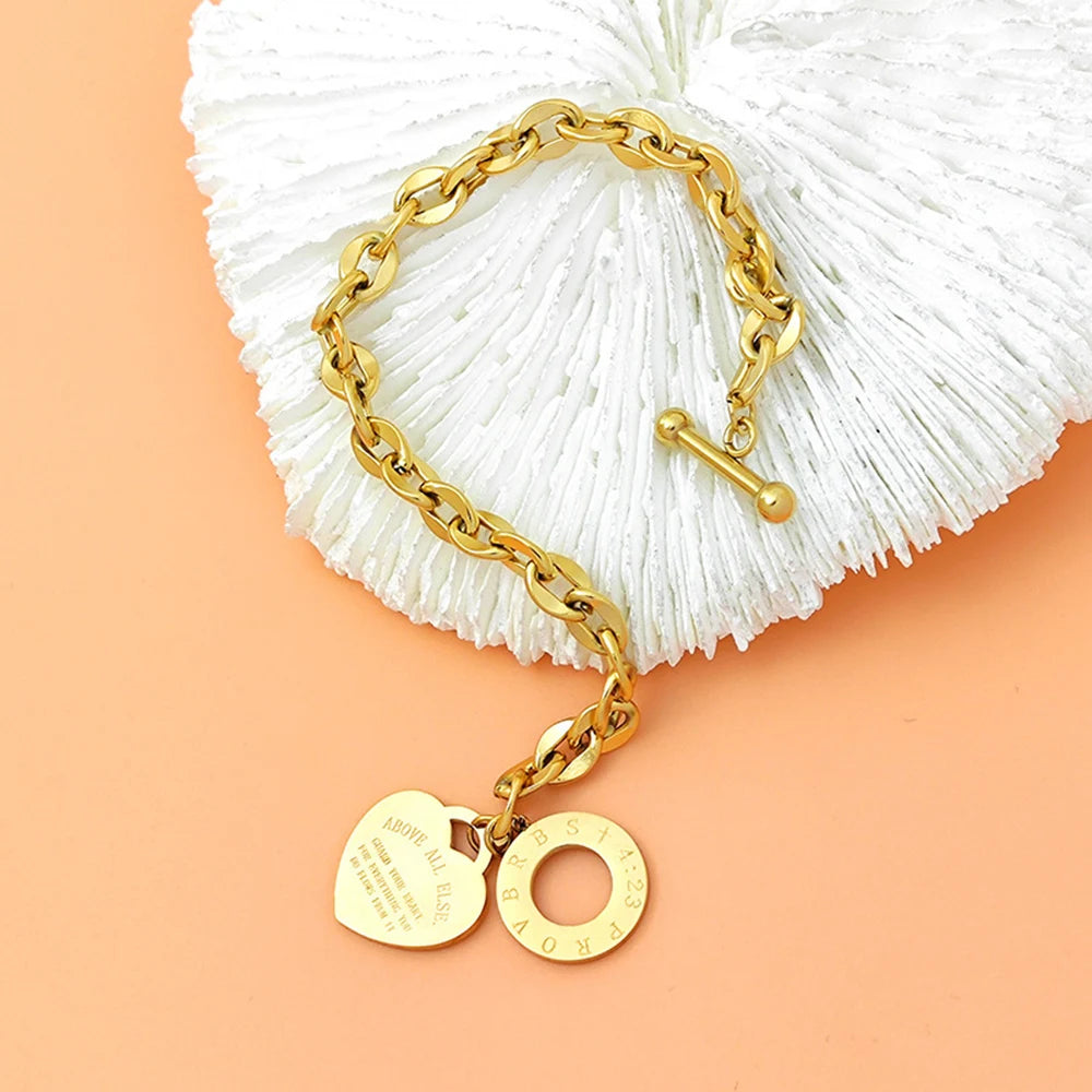 Pulsera para mujer colgante de corazón💓