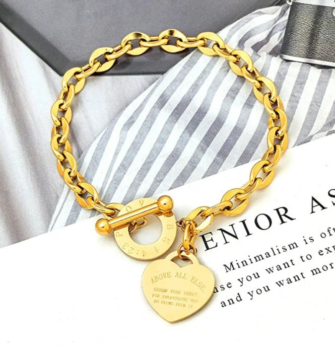 Pulsera para mujer colgante de corazón💓