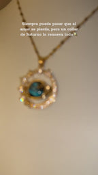 Collar Planeta Saturno