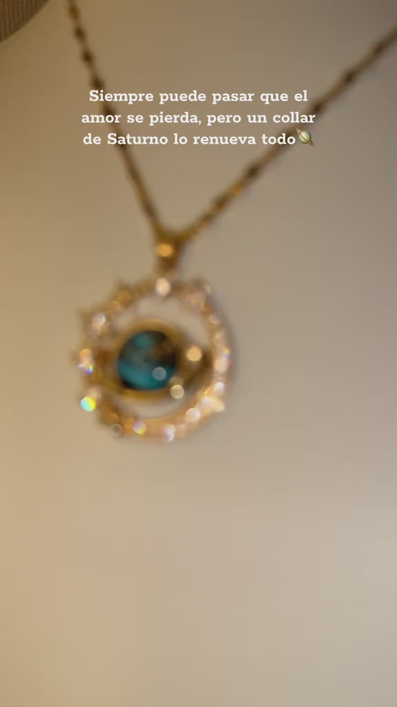 Collar Planeta Saturno