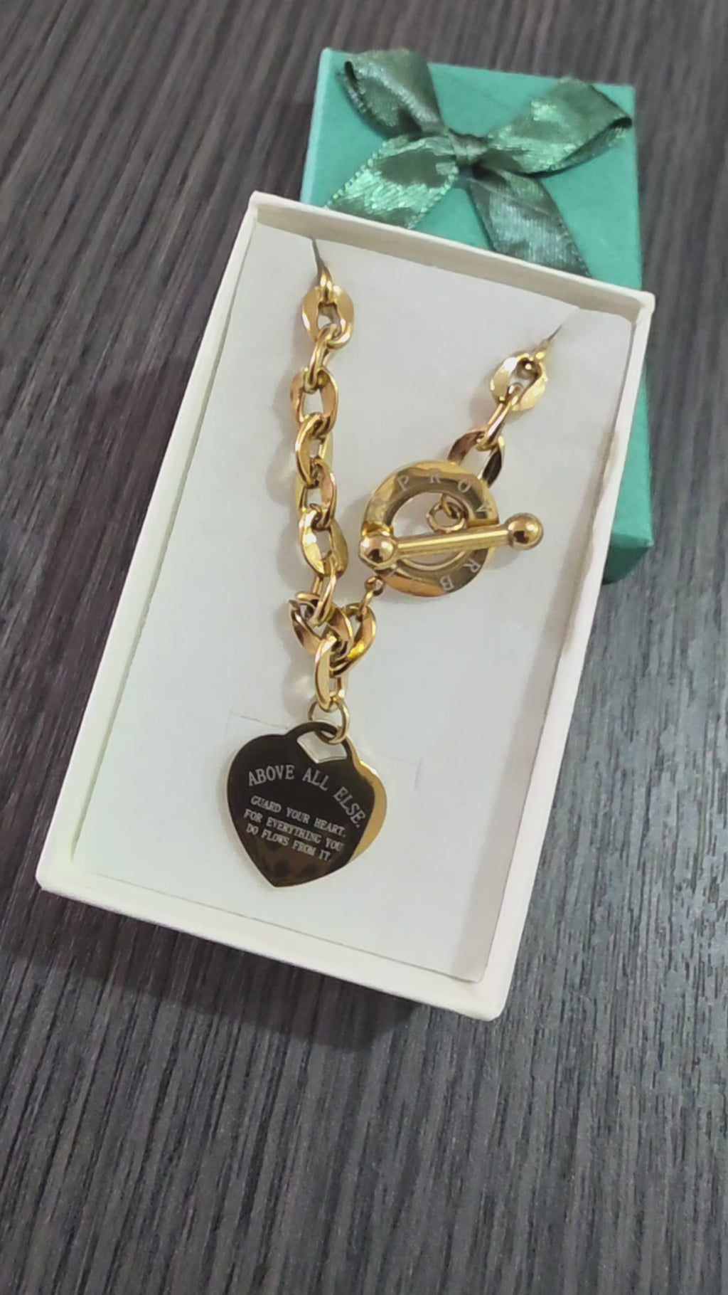Pulsera para mujer colgante de corazón💓