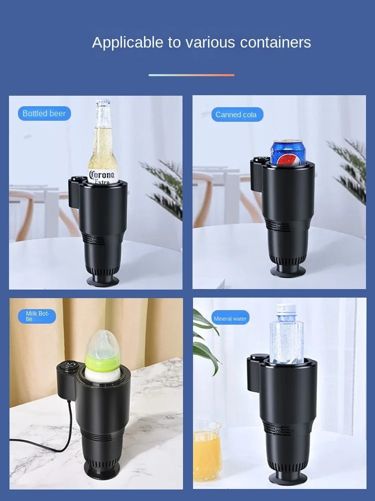 Mini Refrigerador 2 en 1 – Enfría y Calienta Bebidas al Instante